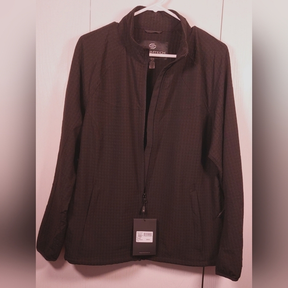 Stormtech NWT Black Kyoto Performance Zip Up Jacket Size Large Water Repellent - Picture 13 of 14